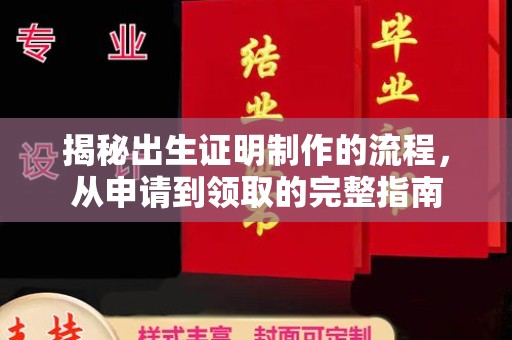 崇左揭秘出生证明制作的流程，从申请到领取的完整指南