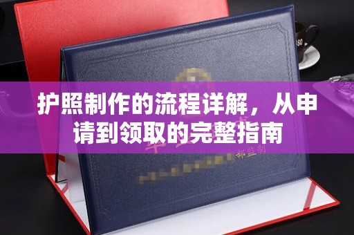 崇左护照制作的流程详解，从申请到领取的完整指南
